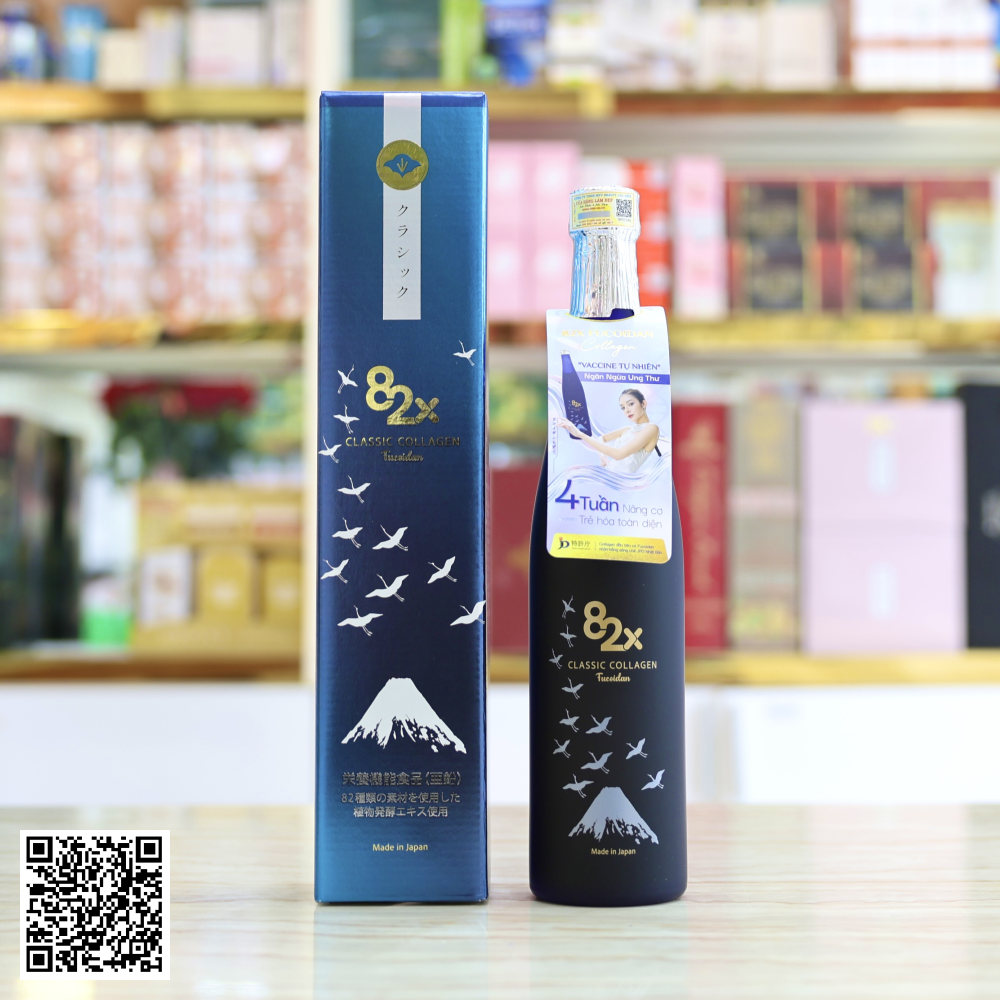 Nước Uống 82x Classic Collagen Fucoidan Từ Nhật Bản 500ml