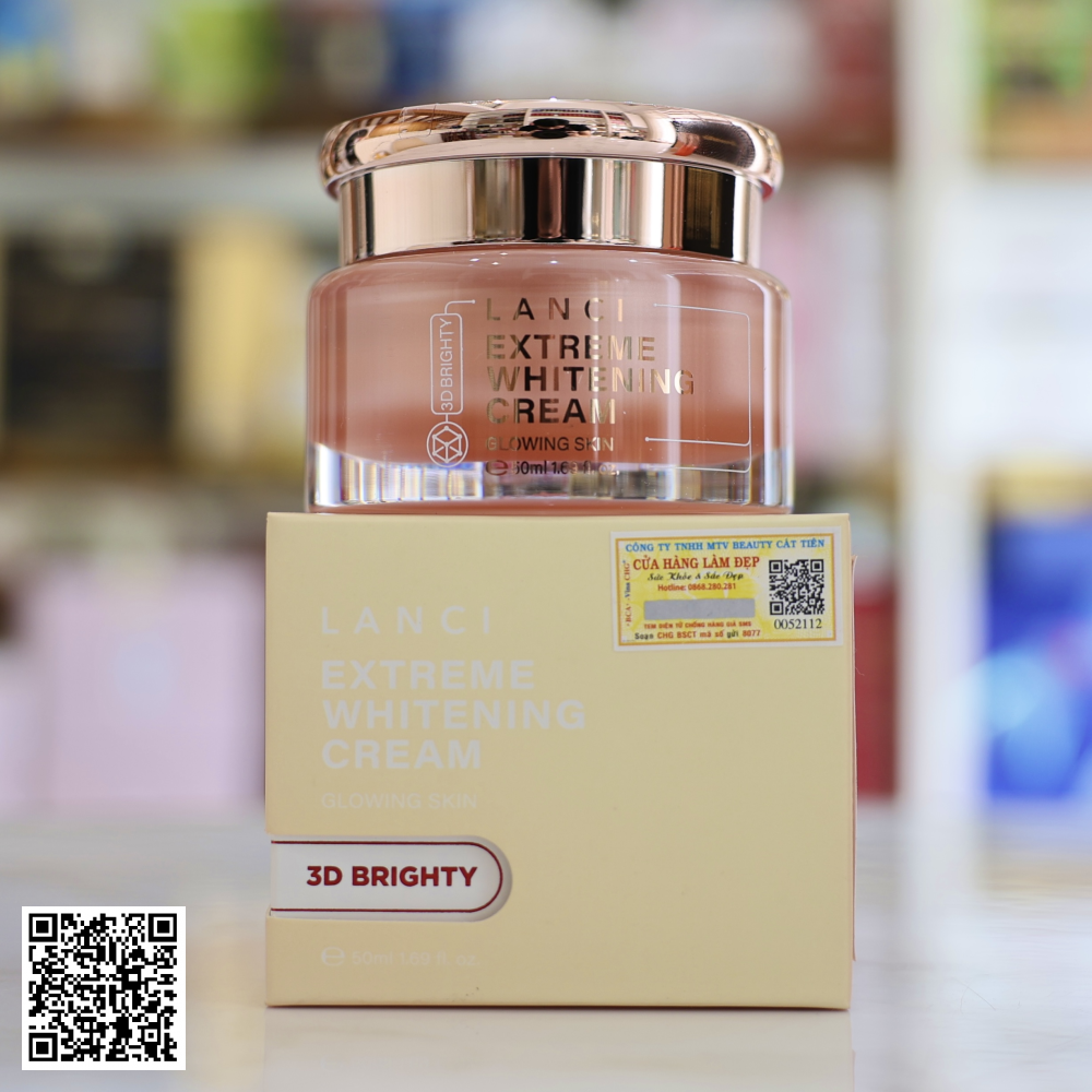 Combo Dưỡng Trắng Da Lanci 3D Brighty Từ Hàn Quốc