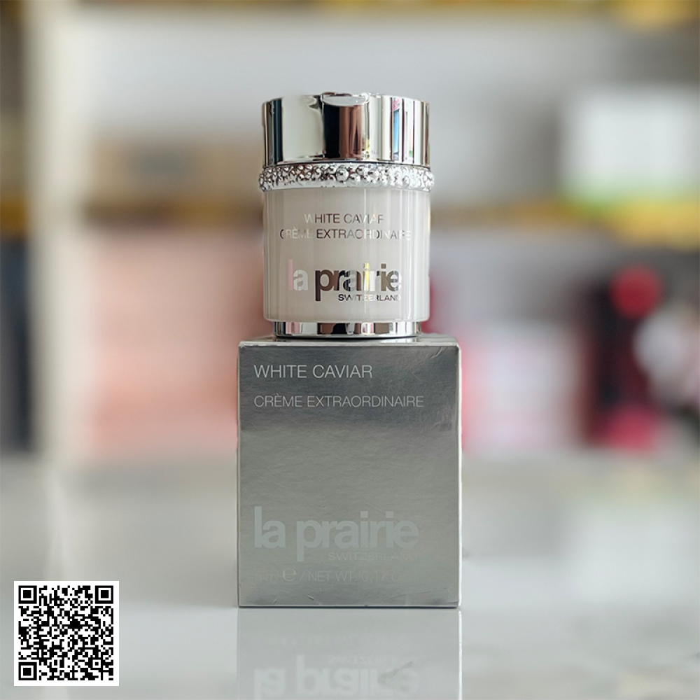 Kem Dưỡng La Prairie White Caviar Crème Extraordinaire Thụy Sĩ 5ml 
