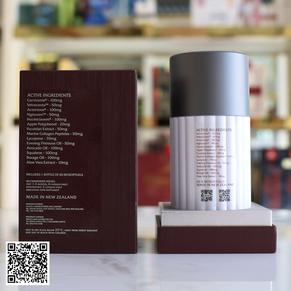 Nhau Thai Hươu Purtier Placenta 7TH Edition New Zealand Hộp 60 Viên