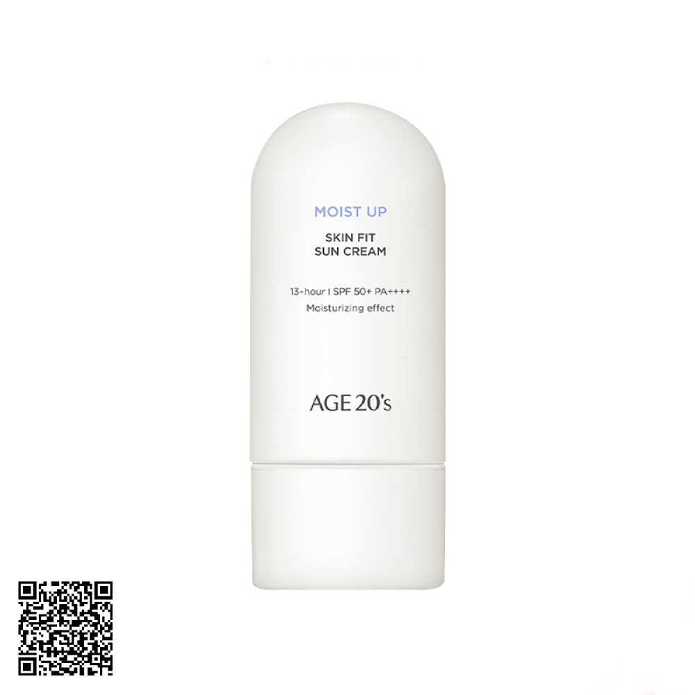 Kem Chống Nắng Dưỡng Ẩm Lâu Trôi AGE 20’s Mois Up Skin Fit Sun Cream 60ml