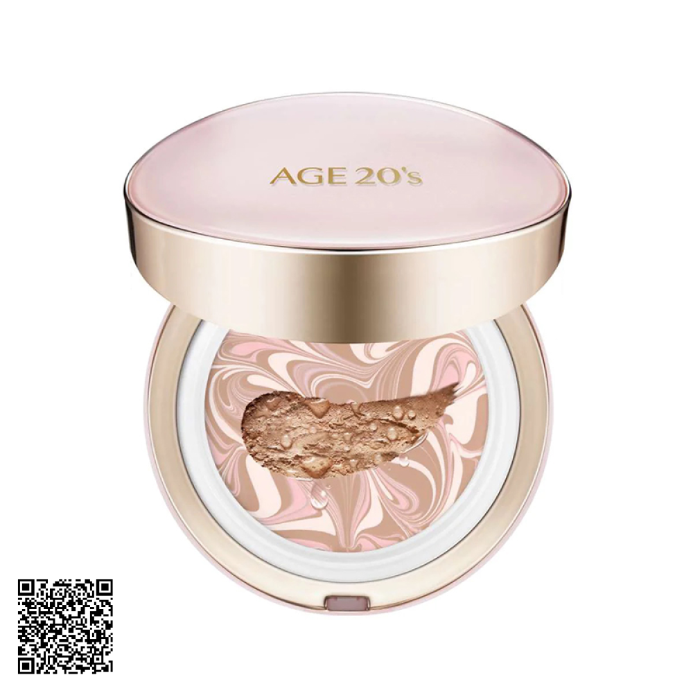 Phấn Tươi Dưỡng Ẩm AGE 20s Signature Essence Cover Pact Moisture #21 Light Beige