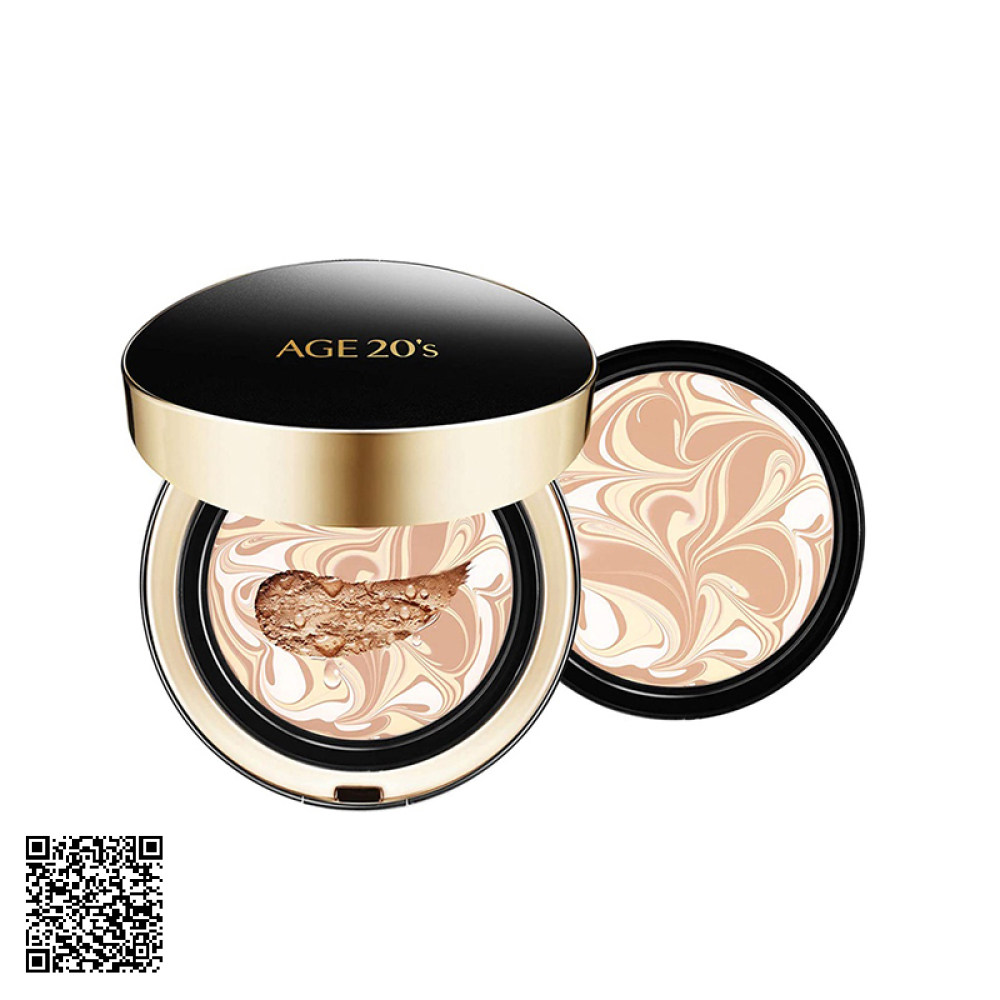 Phấn Tươi Dưỡng Da Che Phủ Tốt AGE 20s Signature Essence Cover Pact Intense Cover #23 Medium Beige