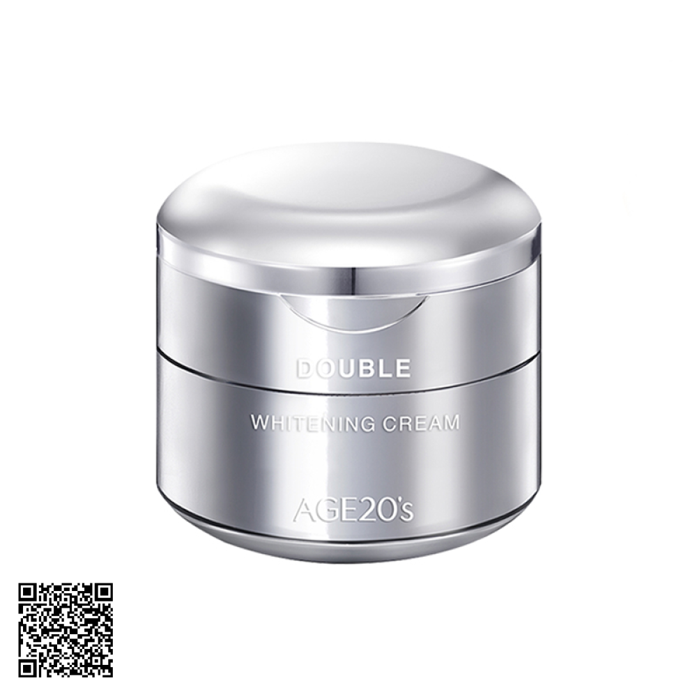 Kem Dưỡng Đêm Trắng Da Mờ Nám Age 20s Double Whitening Cream 45g