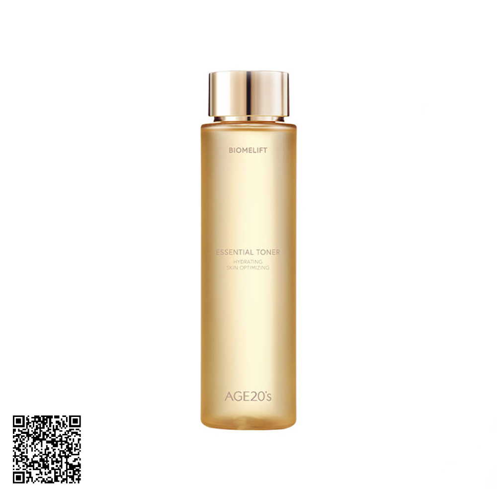 Nước hoa hồng ngừa lão hoá, căng bóng da AGE 20s BiomeLift Essential Toner 195ml