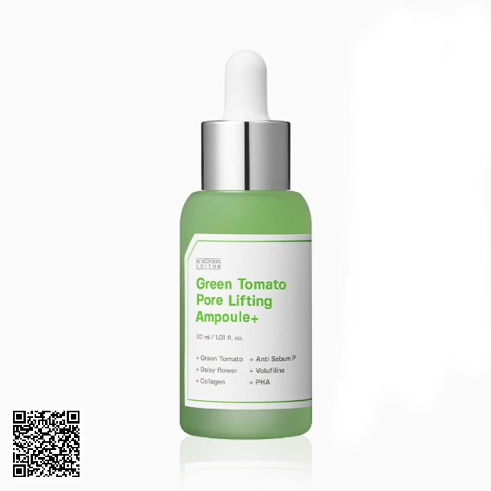 Serum Cà Chua Xanh SungBoon Green Tomato Pore Lifiting Ampoule+ 30ml