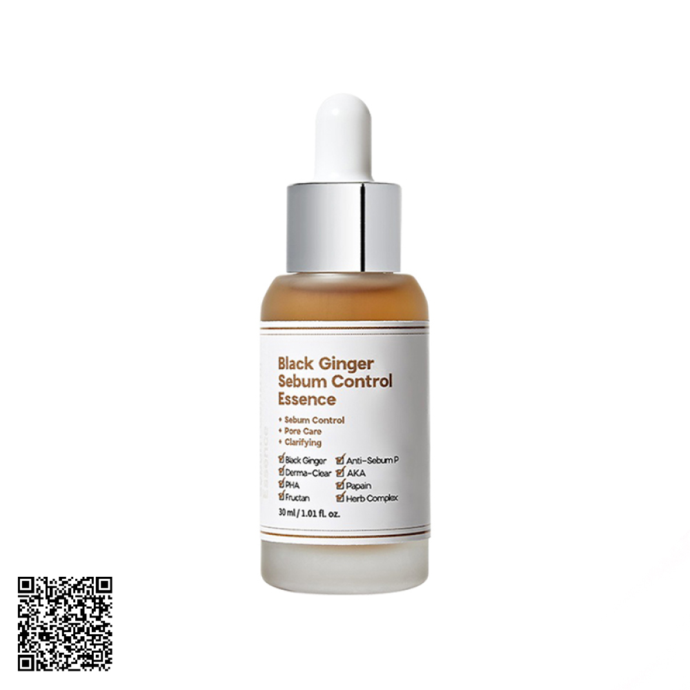 Tinh Chất Dưỡng Da Gừng Sungboon Editor Black Ginger Sebum Control Essence 30ml