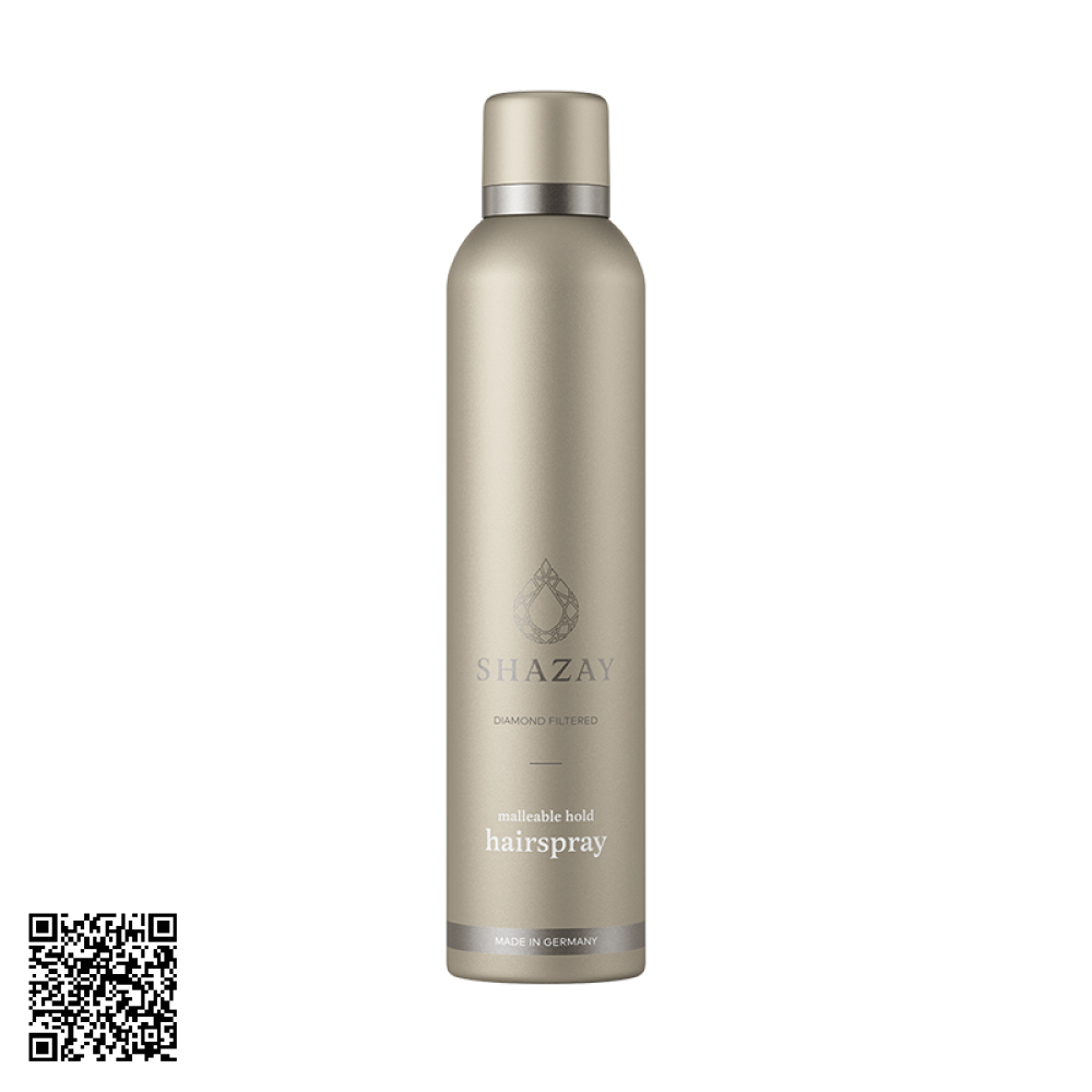 Keo Xịt Giữ Nếp Tóc Shazay Malleable Hold Hairspray Từ Đức 300ml