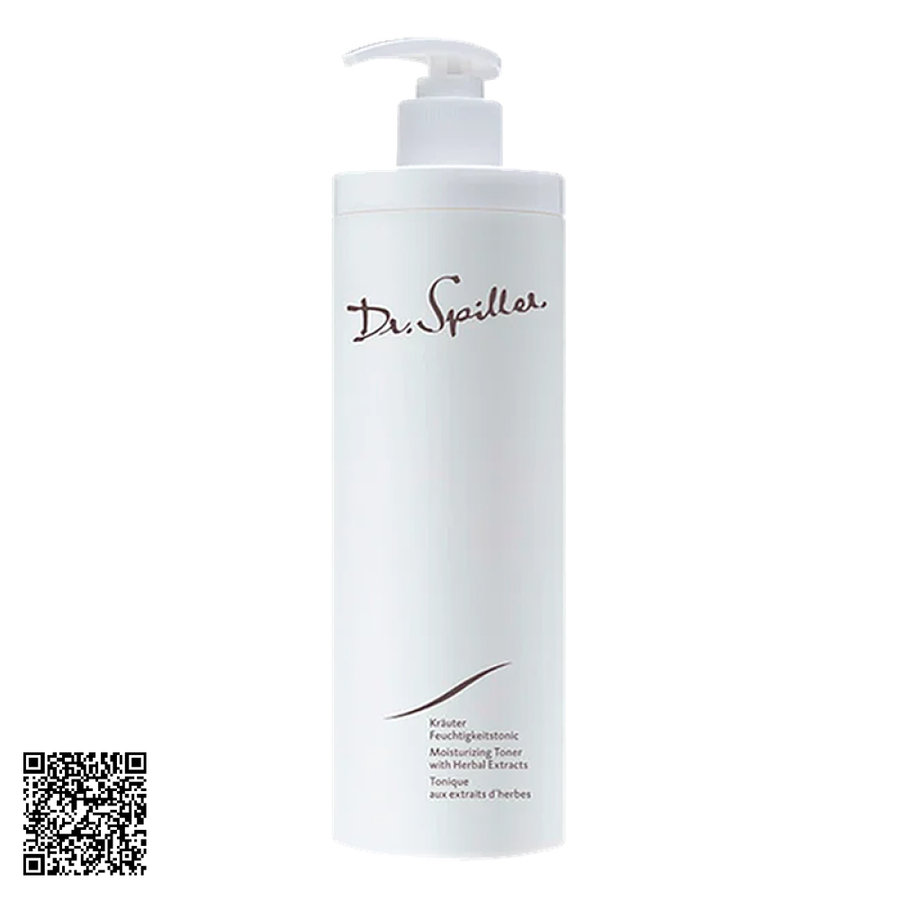 Nước Cân Bằng Cho Da Dầu, Mụn Dr.Spiller Moisturizing Toner With Herbal Extracts 1000ml