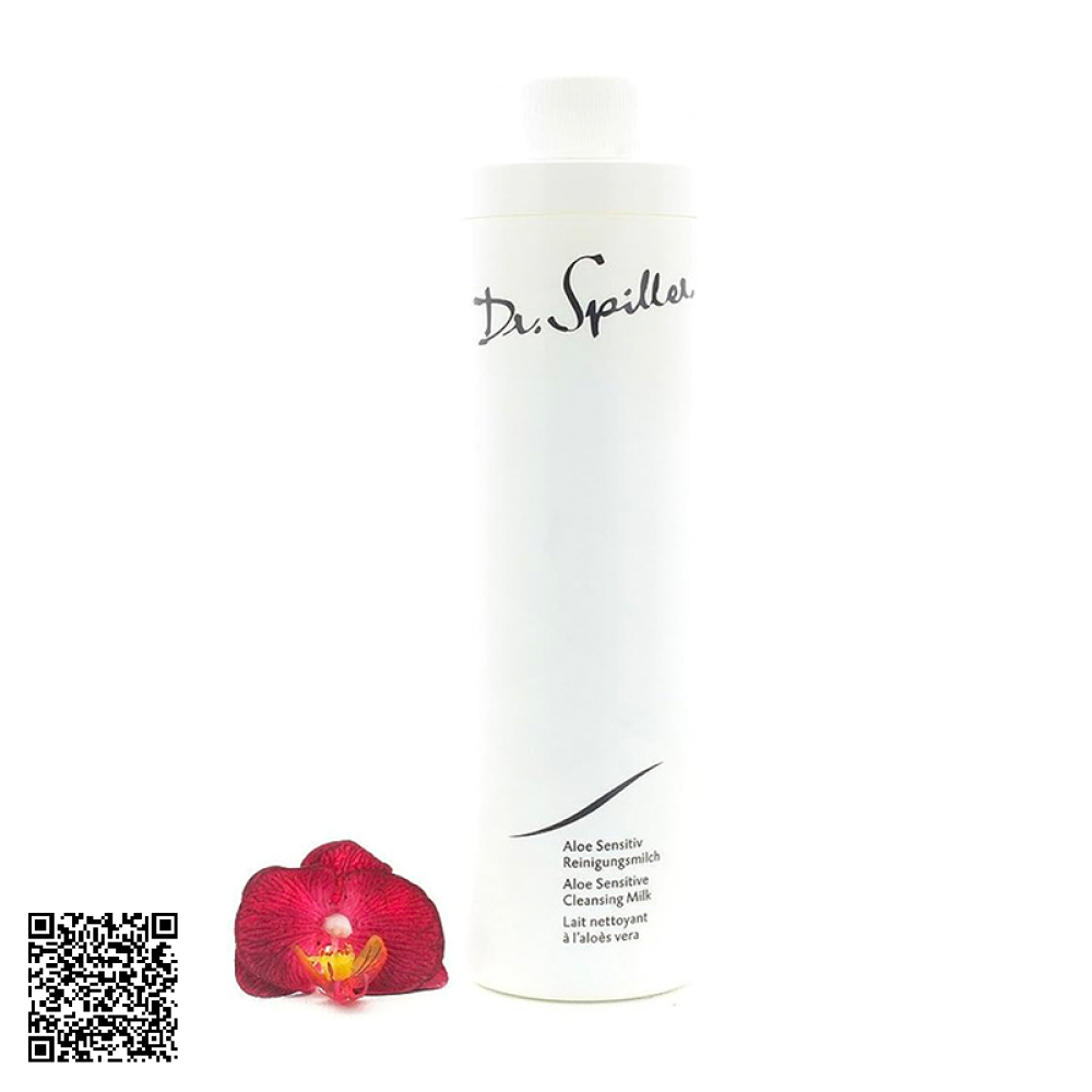 Sữa Rửa Mặt Lô Hội Dr.Spiller Aloe Sensitive Cleansing Milk Cho Da Khô Nhạy Cảm 500ml