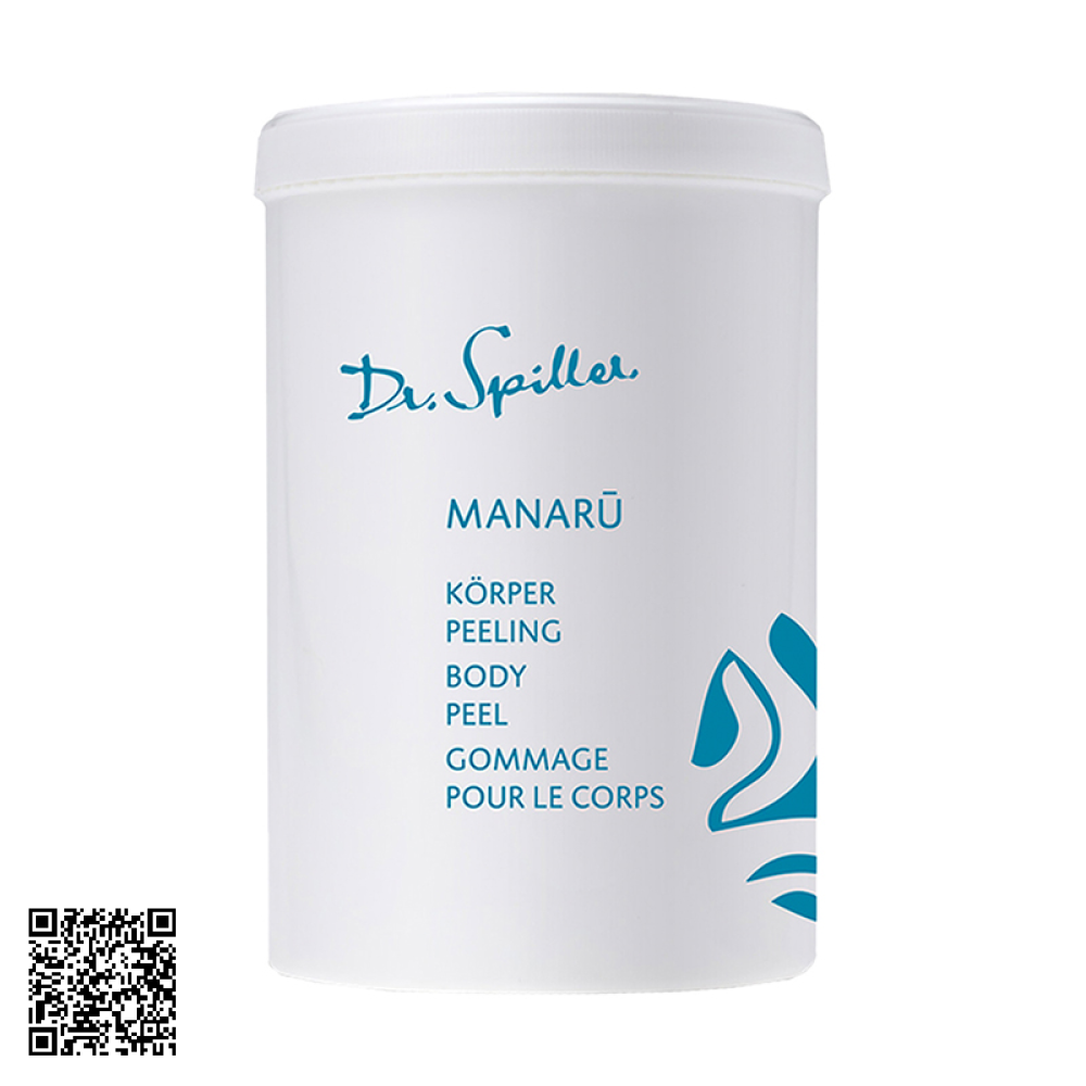 Kem Tẩy Tế Bào Chết Toàn Thân Dr.Spiller Manaru Body Peeling 1000ml
