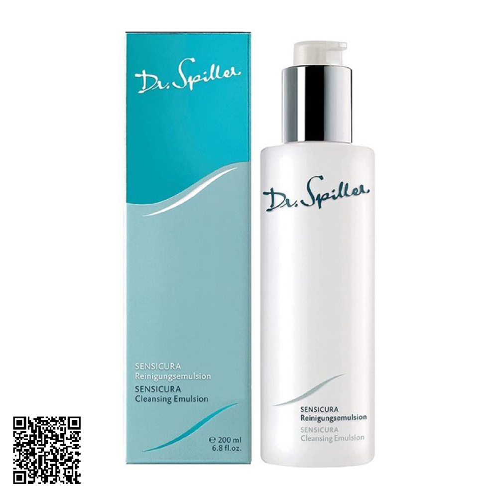 Sữa Rửa Mặt Dr.Spiller Sensicura Cleansing Emulsion Cho Da Nhạy Cảm 200ml