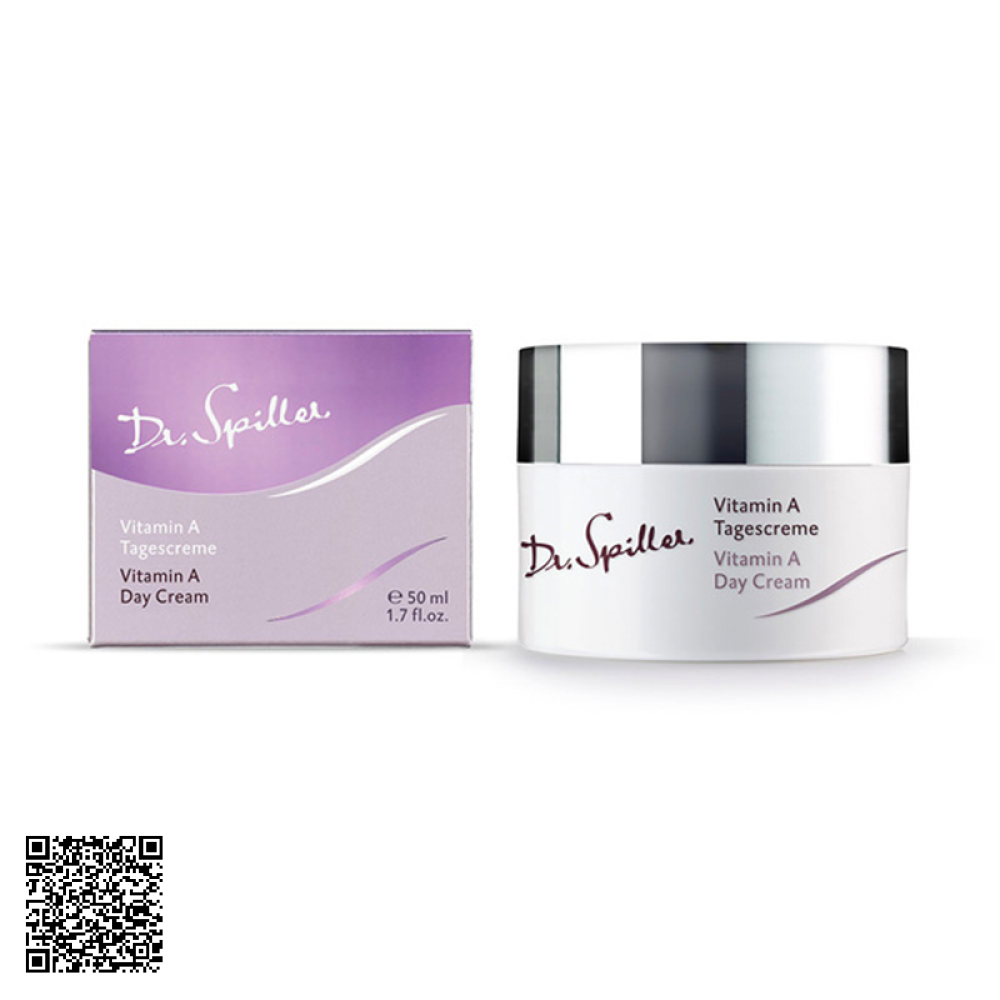 Kem Dưỡng Da Hỗ Trợ Ngừa Lão Hóa Ban Ngày Dr.Spiller Vitamin A Day Cream 50ml