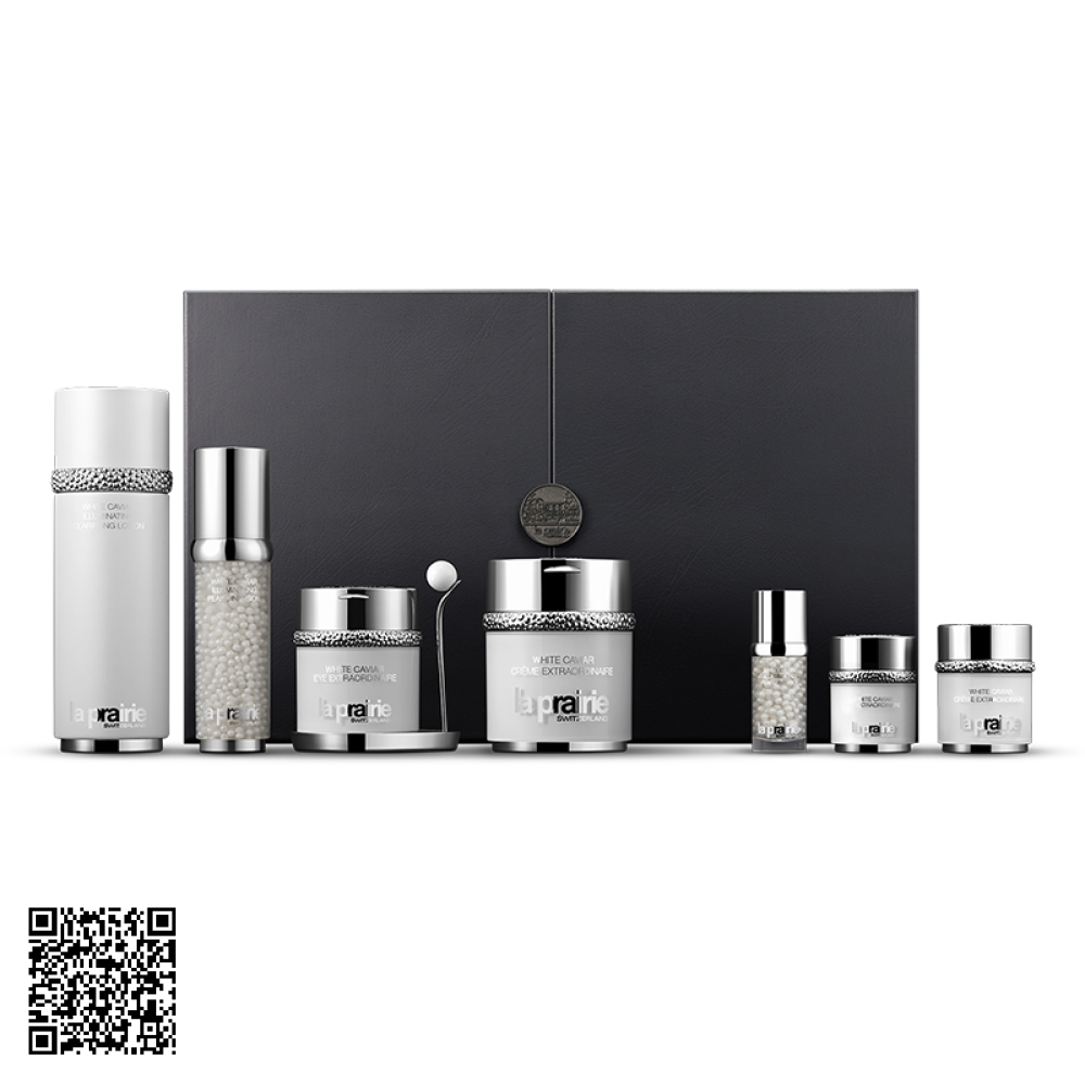 Set Dưỡng Trắng Da La Prairie White Caviar Luxury Holiday Ritual Từ Thuỵ Sĩ