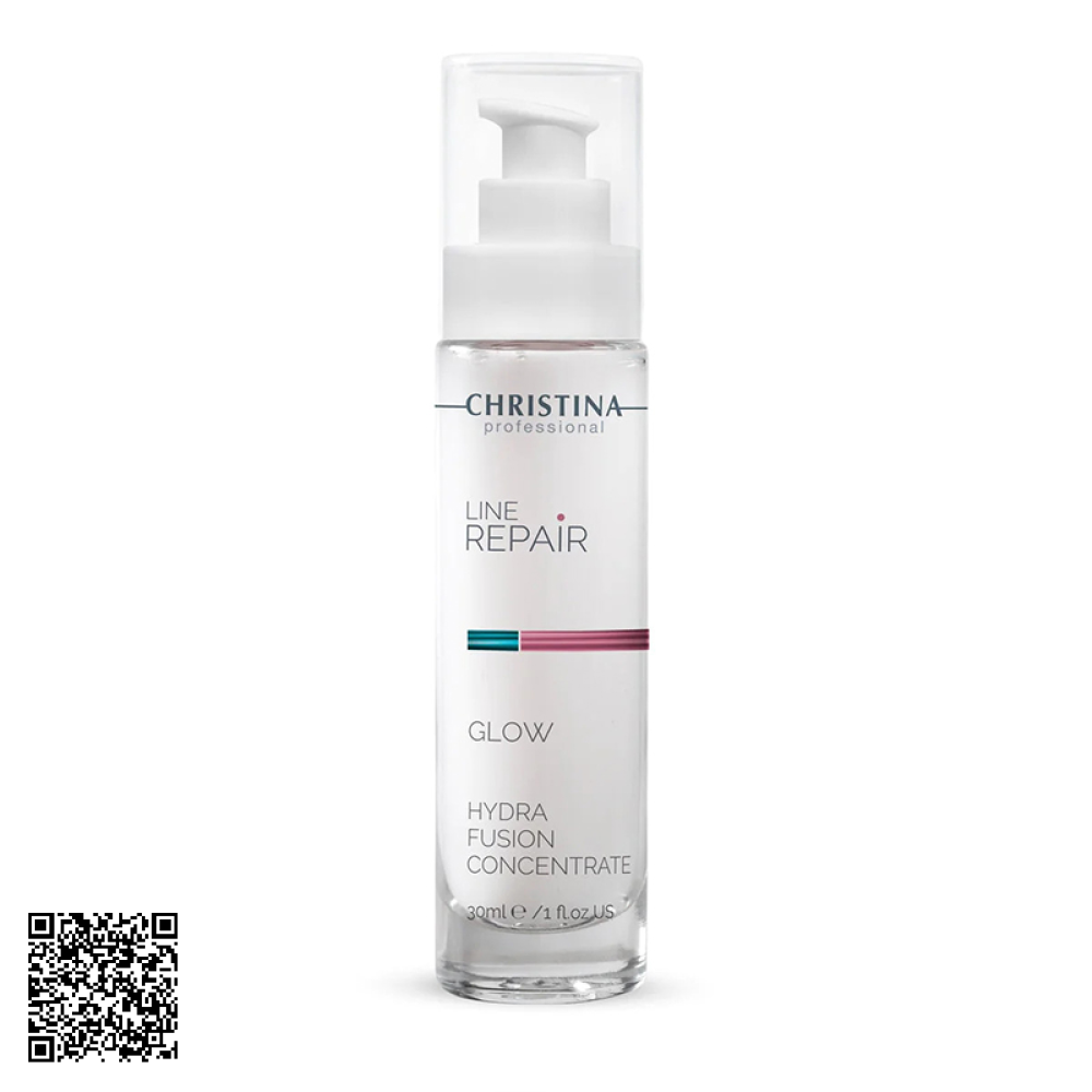 Serum Dưỡng Ẩm Hỗ Trợ Ngừa Lão Hóa Christina Line Repair Glow Hydra Fusion Concentrate 30ml
