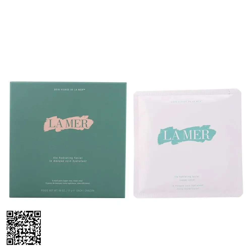 Mặt Nạ Dưỡng Ẩm Sâu Sáng Da La Mer The Hydrating Facial Hộp 6 Miếng