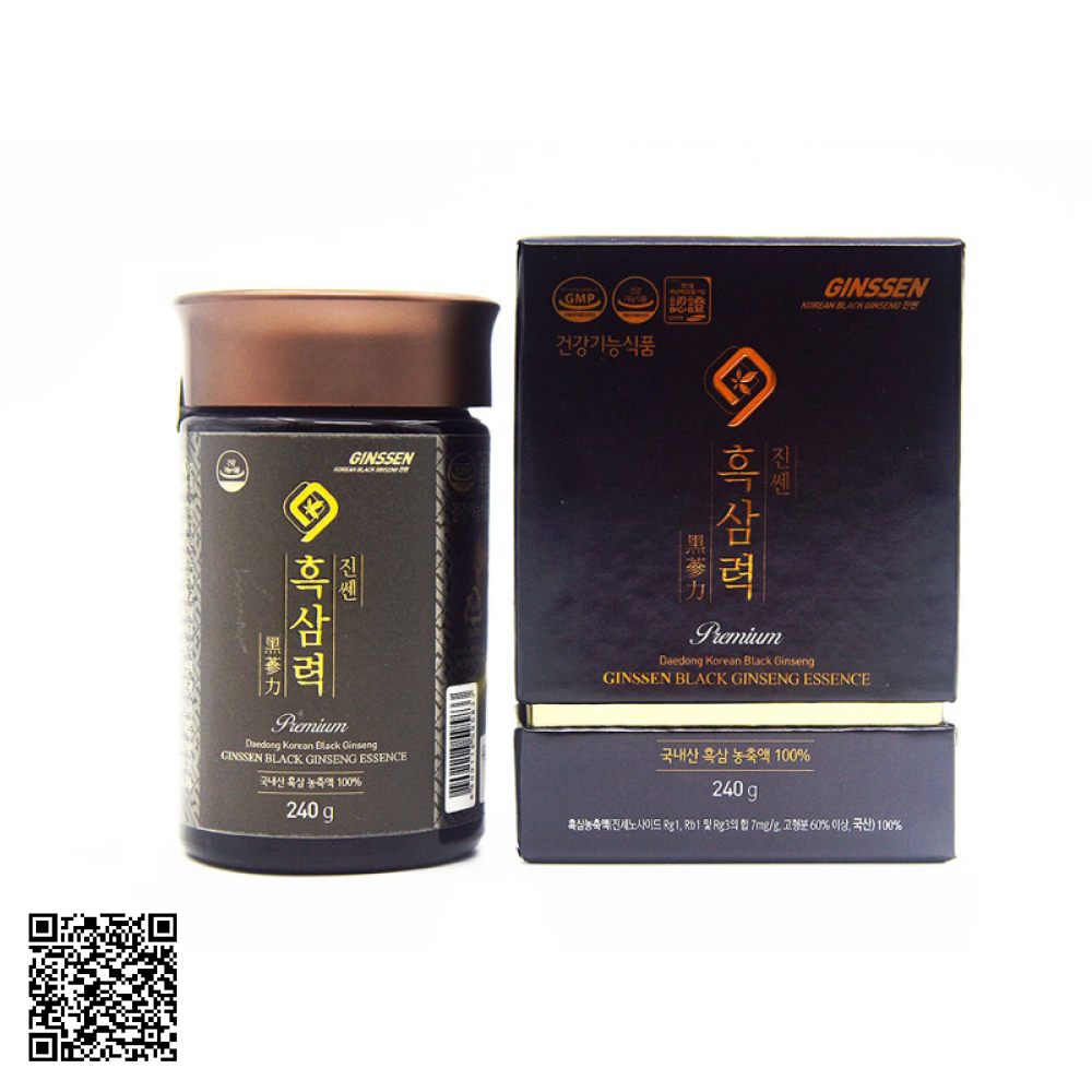 Cao Hắc Sâm Daedong Ginssen Black Ginseng Essence Premium Từ Hàn Quốc 240g