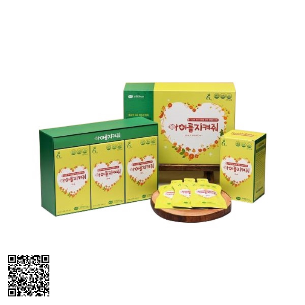 Nước Hồng Sâm Baby KGS 5 - 10 Tuổi Từ Hàn Quốc 30 Gói