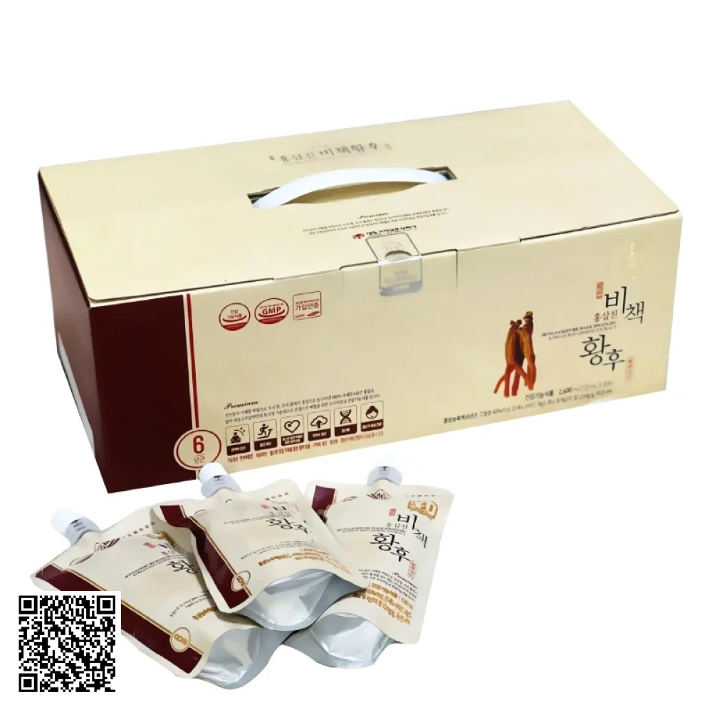 Nước Hồng Sâm Hoàng Hậu Daedong Hongsamjin Bichaek Hwangje 20 Gói