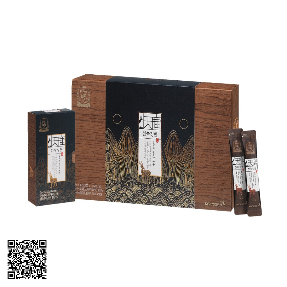 Tinh Chất Hồng Sâm Nhung Hươu KGC Cheon Nok 30 Gói