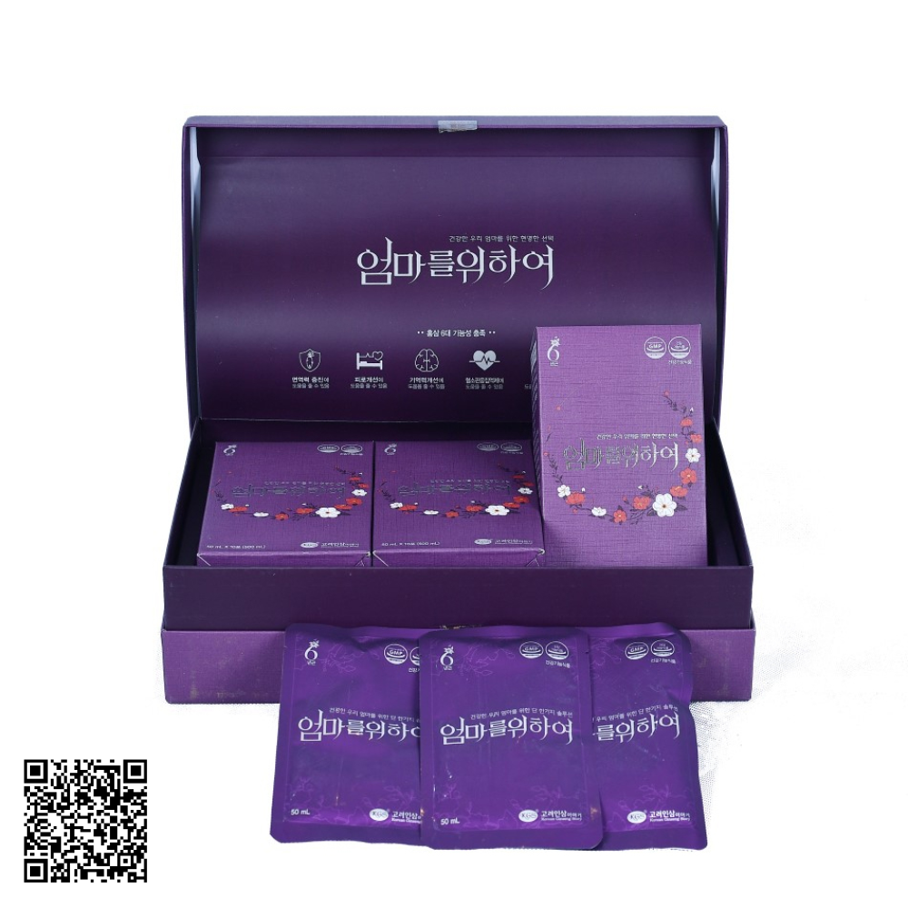 Nước Hồng Sâm KGS Dành Cho Nữ Giới Cao Cấp 30 Gói