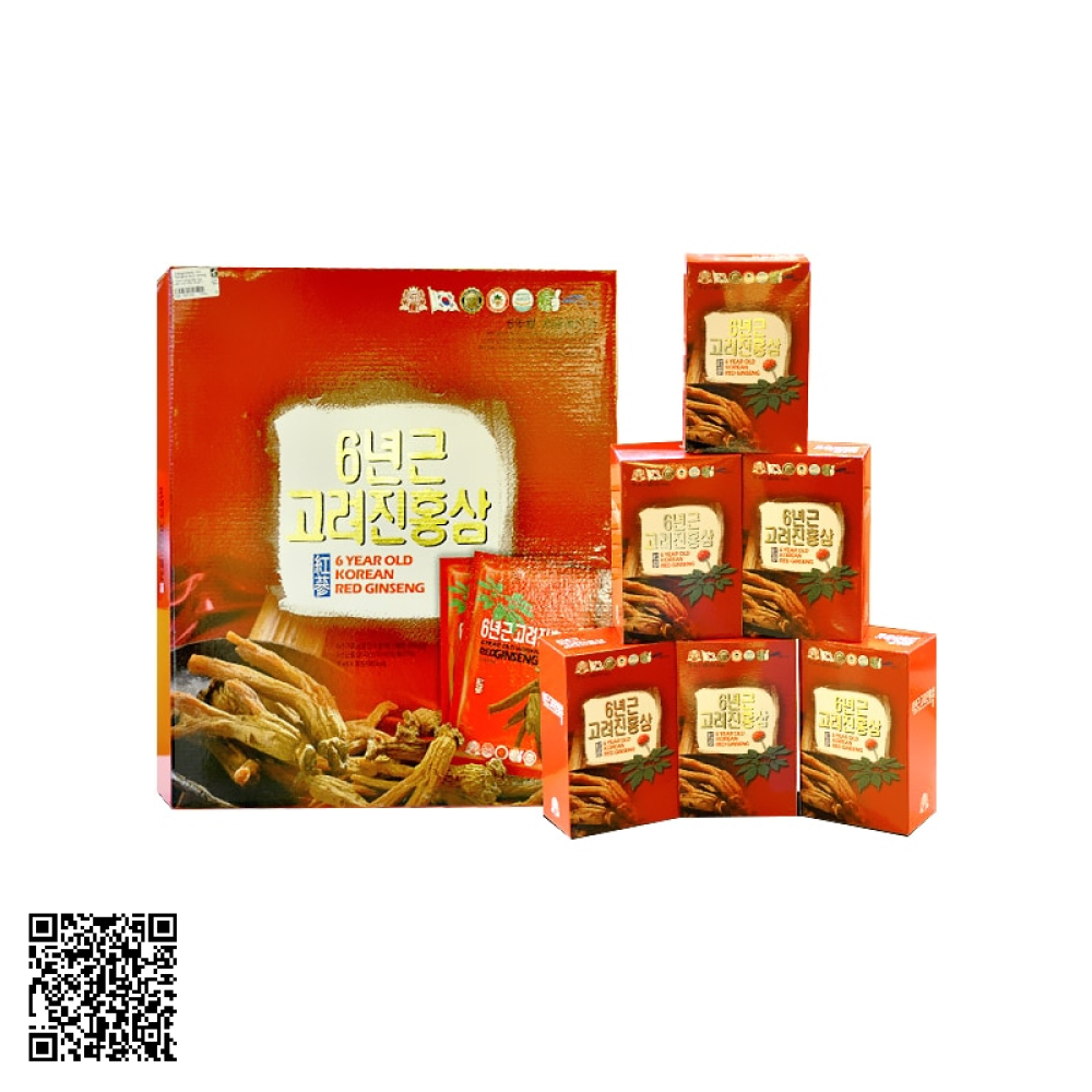 Nước Hồng Sâm Taewoong Food Korean Red Ginseng Từ Hàn Quốc 30 Gói