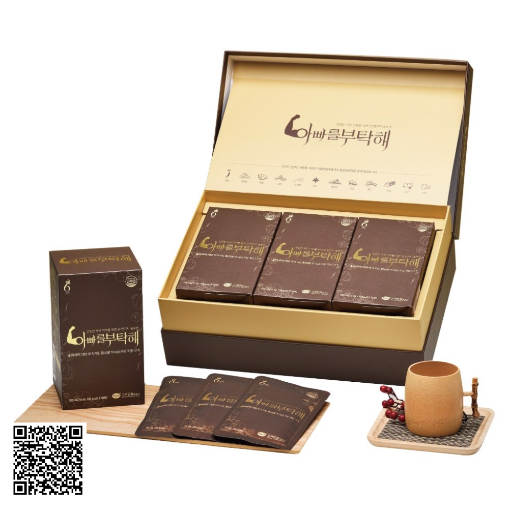 Nước Hồng Sâm KGS Dành Cho Nam Giới Cao Cấp Từ Hàn Quốc 30 Gói