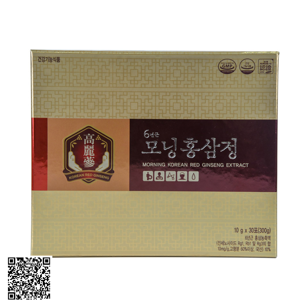 Chiết Xuất Hồng Sâm Daedong Morning Korean Red Ginseng Extract Từ Hàn Quốc 30 Gói