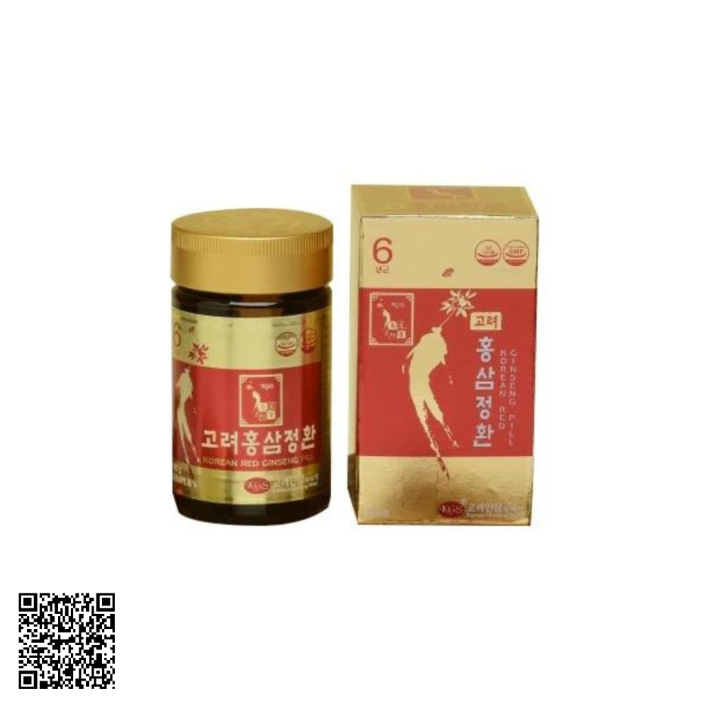 Viên Hồng Sâm KGS Korean Red Ginseng Pill Từ Hàn Quốc 160g