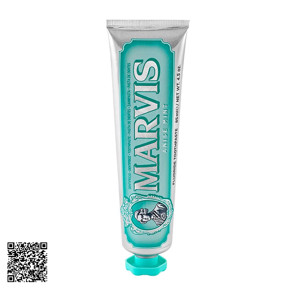 Kem Đánh Răng Marvis Anise Mint Hương Ngọt Ngào Hạt Hồi Và Bạc Hà Tươi Mát 85ml