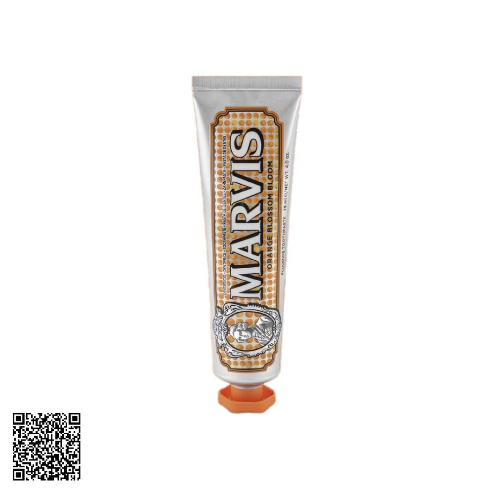 Kem Đánh Răng Marvis Orange Blossom Bloom Hương Cam Quýt Kết Hợp Bạc Hà 75ml