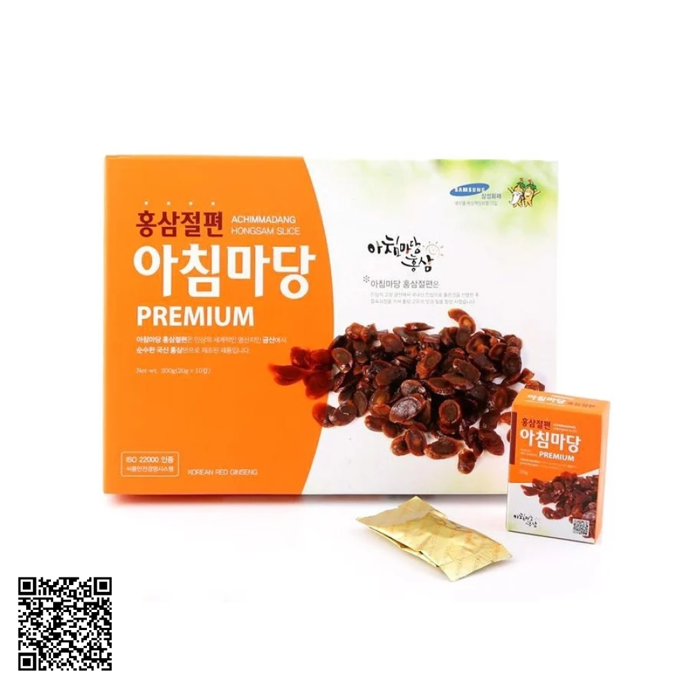 Hồng Sâm Thái Lát Tẩm Mật Ong Achimmadang Hongsam Slice Từ Hàn Quốc 200g