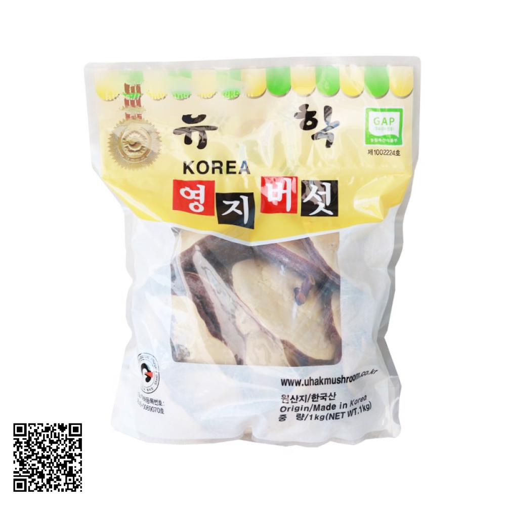 Nấm Linh Chi Đỏ Hàn Quốc Uhak Mushroom Từ Hàn Quốc 1kg