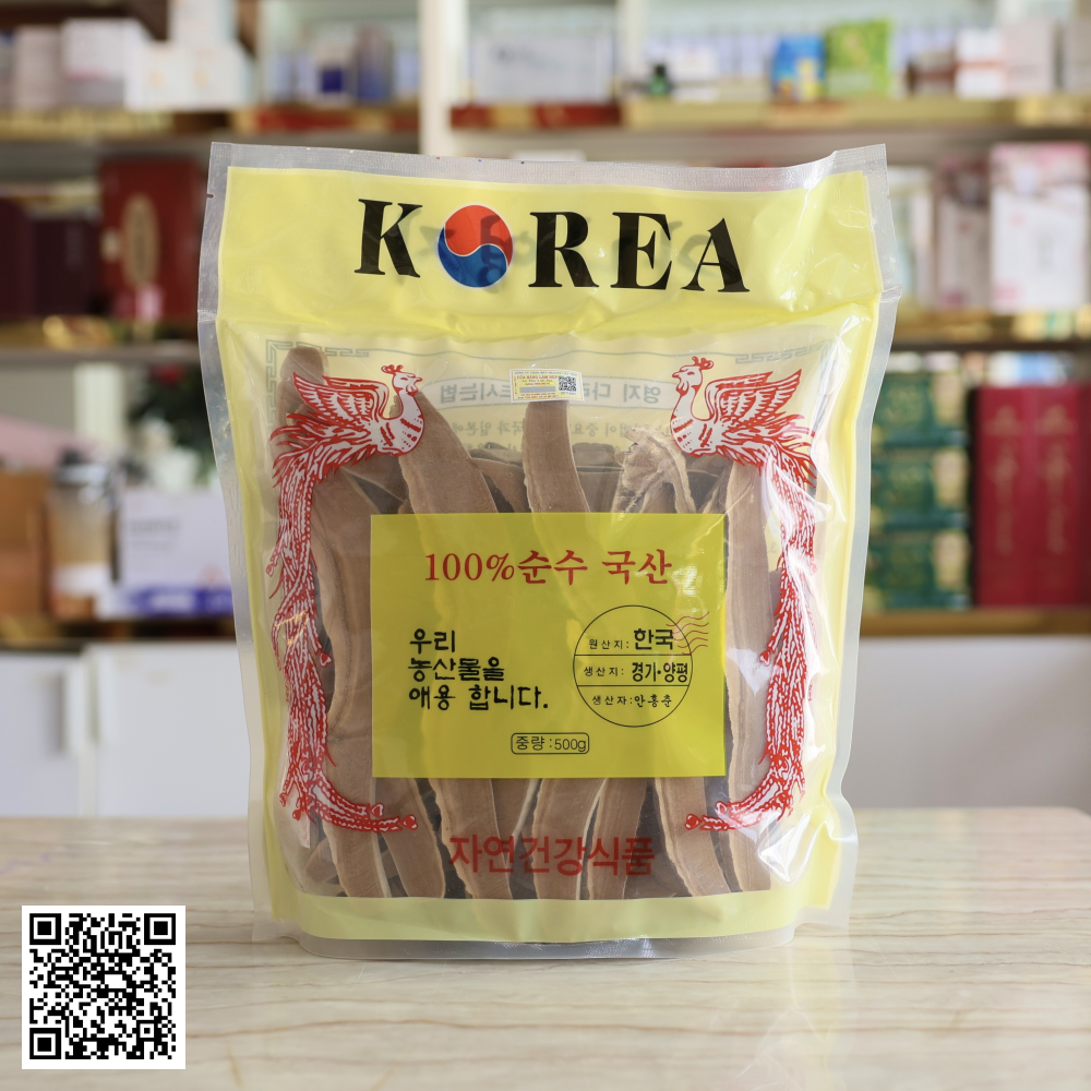 Nấm Linh Chi Đỏ Thái Lát Từ Hàn Quốc 500g