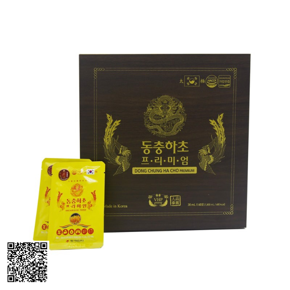 Nước Đông Trùng Hạ Thảo Daedong Korea Dong Chung Ha Cho Premium Từ Hàn Quốc 60 Gói