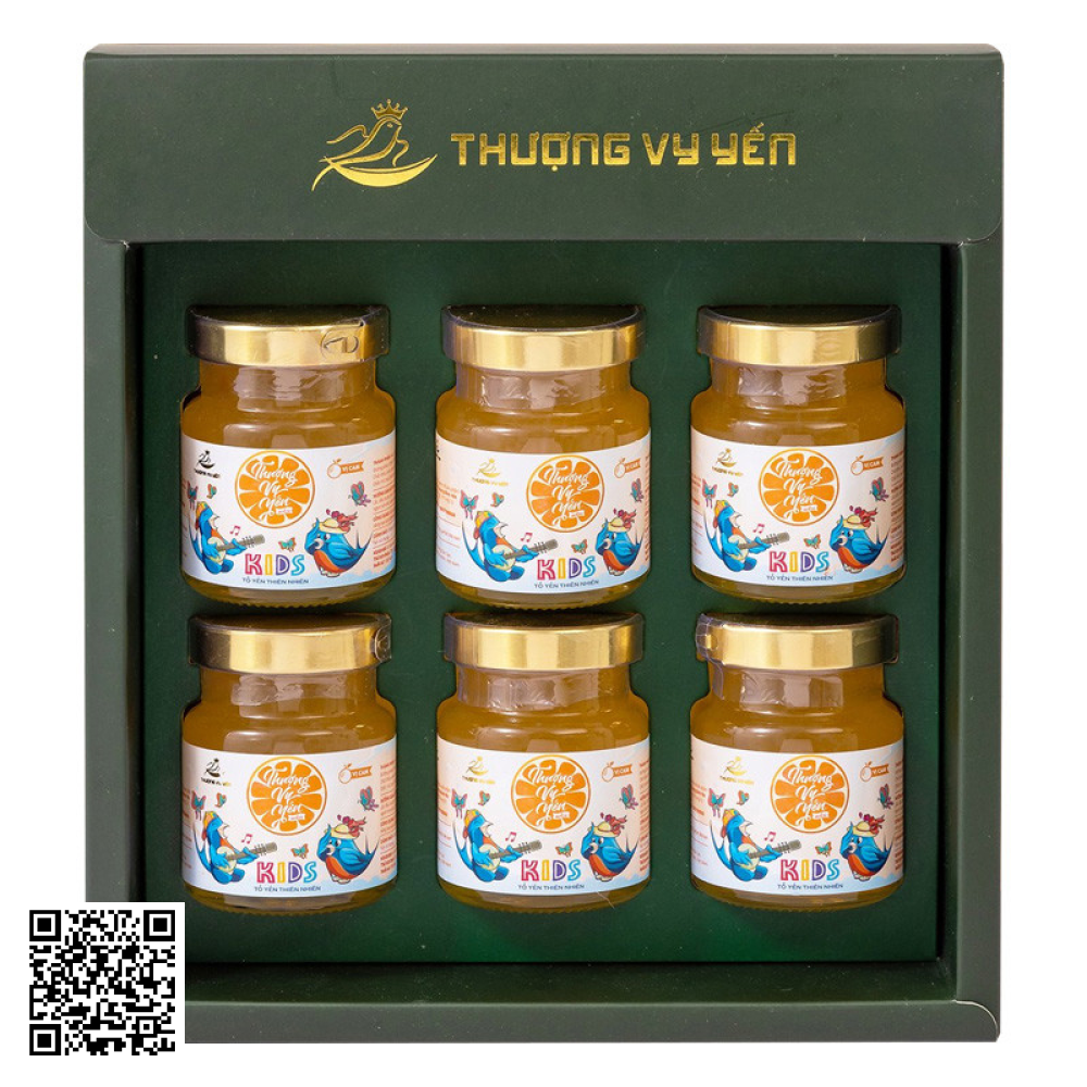 Yến Sào Thượng Vy Yến Biển Vị Cam Set 6 Hũ