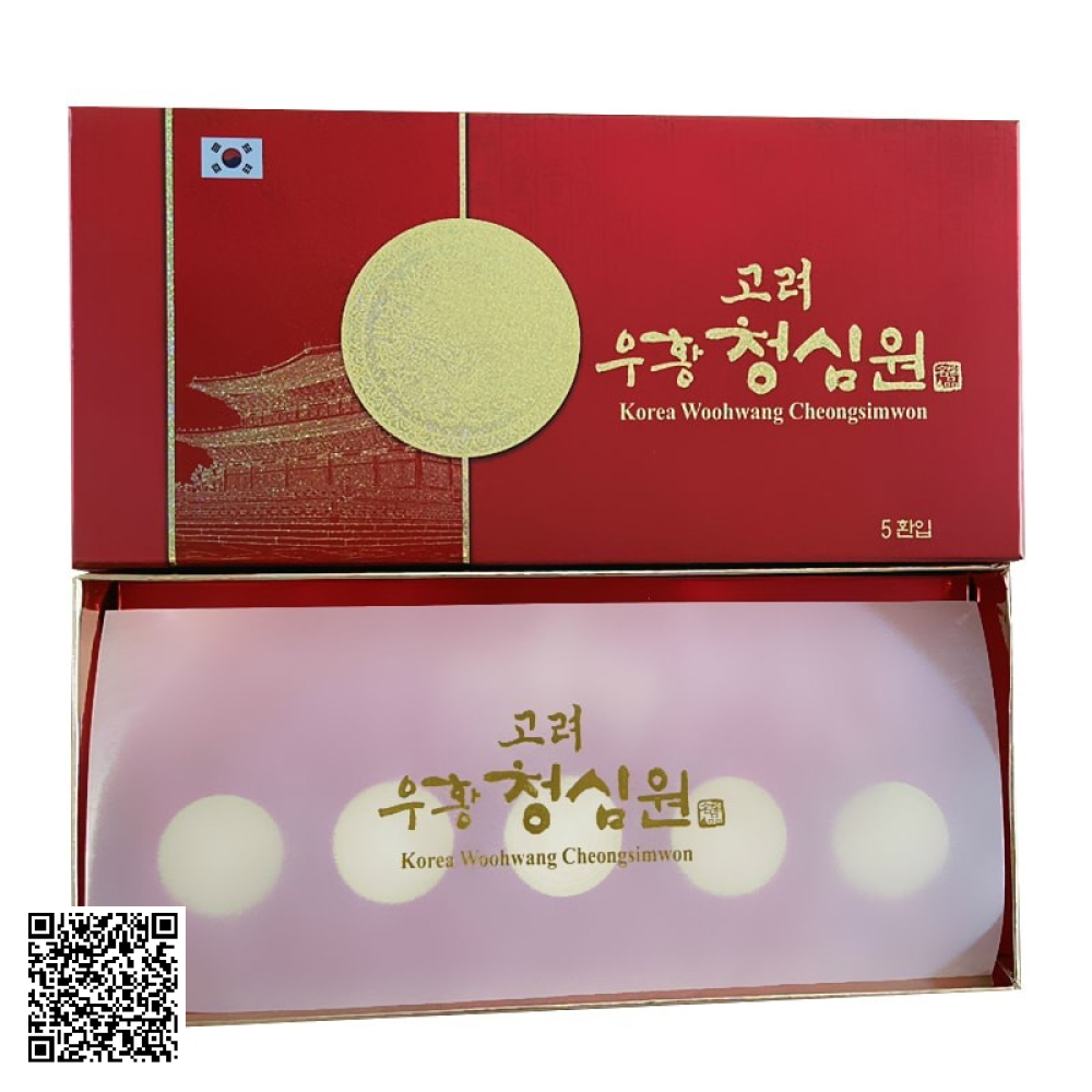 An Cung Ngưu Hoàng Wooso Hanjewon Korea Woohwang Cheonsinwon Từ Hàn Quốc 5 Viên