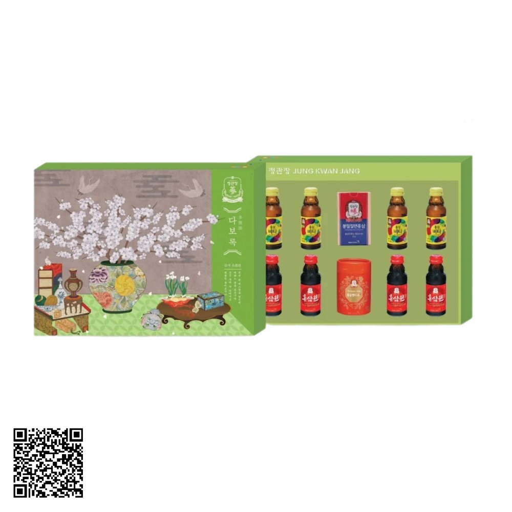 Hộp Quà Tết Hồng Sâm Cao Cấp KGC Đại Phát Đại Lợi Từ Hàn Quốc