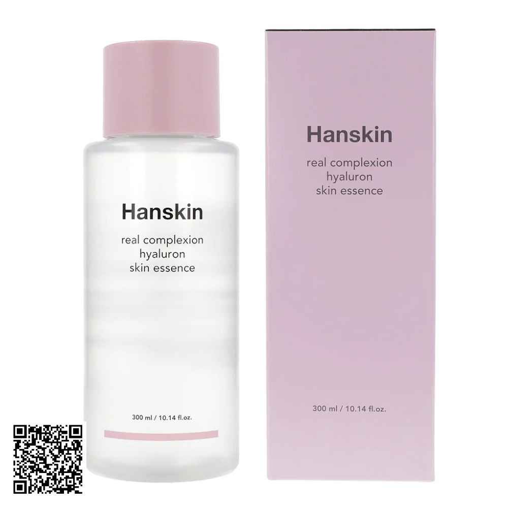 Nước Thần Hanskin Real Complexion Hyaluron Skin Essence Từ Hàn Quốc 300ml