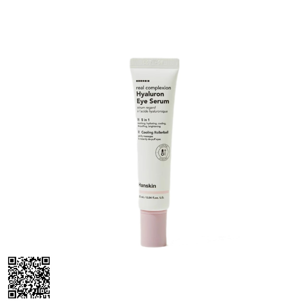 Serum Mắt Hanskin Real Complexion Hyaluron Eye Serum Từ Hàn Quốc 25ml