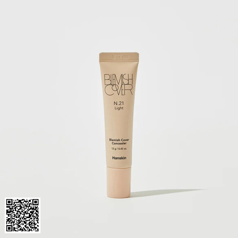Kem Che Khuyết Điểm Hanskin Blemish Cover Concealer Light Từ Hàn Quốc 12g
