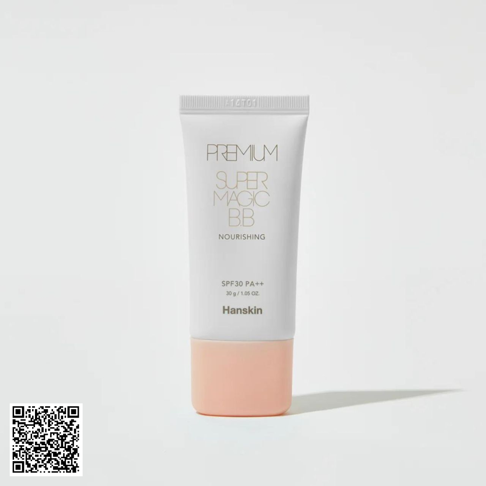 Kem Chống Nắng Hanskin Premium Super Magic BB Nourishing SPF30 PA++ Từ Hàn Quốc 30g
