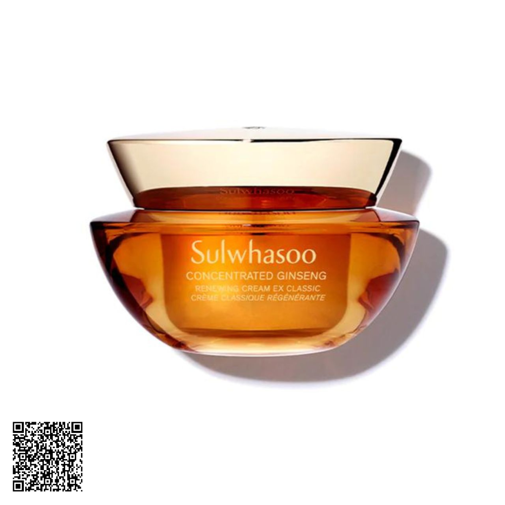 [Phiên Bản Cho Da Dầu] Kem Dưỡng Giúp Ngừa Lão Hóa Từ Nhân Sâm Sulwhasoo Concentrated Ginseng Renewing Cream 30ml