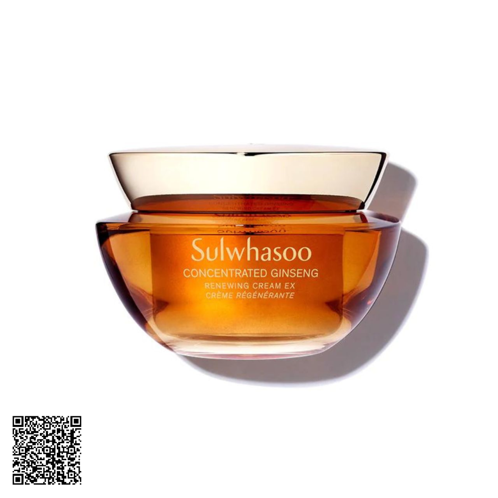 [Phiên Bản Mới Cho Da Dầu] Kem Dưỡng Giúp Ngừa Lão Hóa Từ Nhân Sâm Sulwhasoo Concentrated Ginseng Renewing Cream 60ml