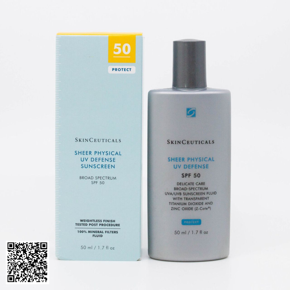 Kem Chống Nắng Vật Lí SkinCeuticals Sheer Mineral UV Defense Sunscreen SPF50 Từ Mỹ 50ml