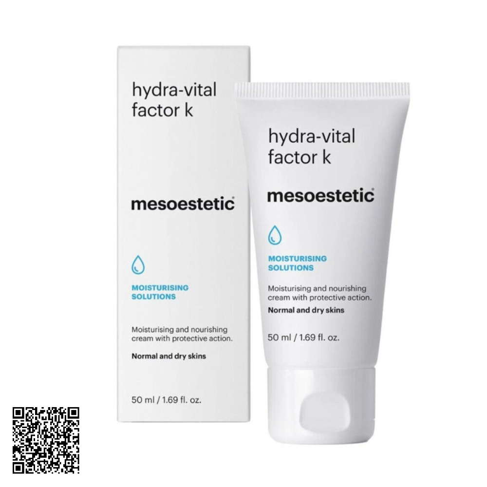 Kem Dưỡng Ẩm Mesoestetic Hydra Vital Factor K Moisturizing Solutions Từ Tây Ban Nha 50ml