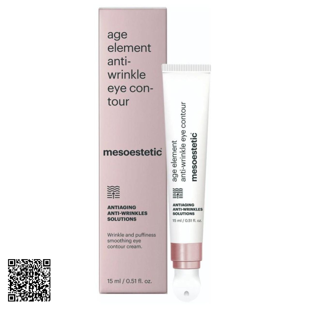 Kem Giảm Nhăn Vùng Mắt Mesoestetic Age Element Anti-Wrinkle Eye Contour Từ Tây Ban Nha 15ml