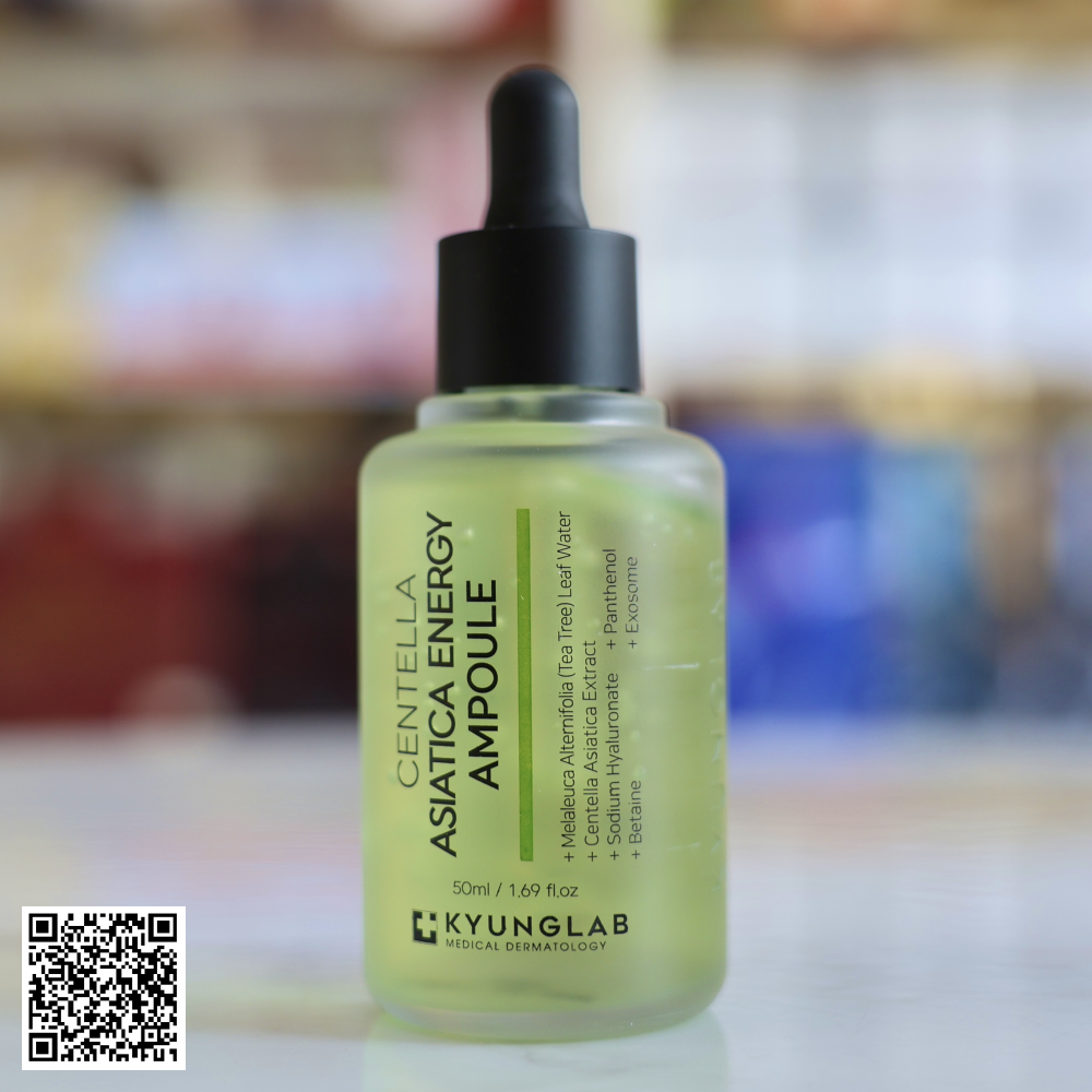 Serum Giảm Mụn Kyung Lab Centella Asiatica Energy Ampoule Từ Hàn Quốc 50ml