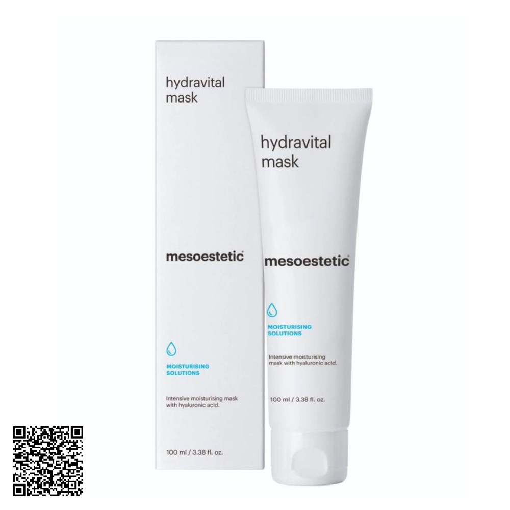 Mặt Nạ Dưỡng Ẩm Phục Hồi Da Mesoestetic Moisturizing Solutions Hydra Vital Mask Từ Tây Ban Nha 100ml