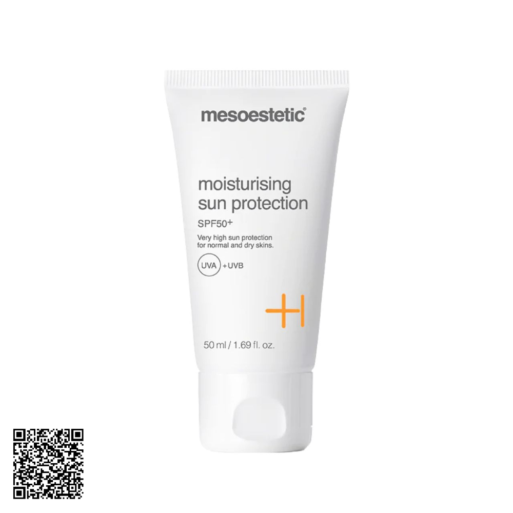 Kem Chống Nắng Dưỡng Ẩm Mesoestetic Moisturising Sun Protection SPF50+ Từ Tây Ban Nha 50ml